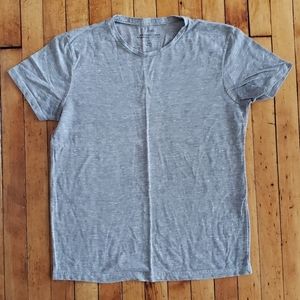 Urban Outfitters Men's Speckled Grey T-Shirt